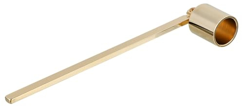Alipis Apagavelas de Acero Inoxidable 1 Unidad con diseño Recto para Evitar Salpicaduras de Cera, Accesorio práctico para Apagar Velas Seguro y ergonómico, Ideal para Uso doméstico y decoración