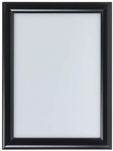 kaufdeinschild Schwarzer A1 Klapprahmen auf Gehrung Snap Frame 25mm Plakatrahmen Posterrahmen