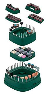 Parkside®, set di accessori per trapano, PDZ 276 A2, per legno, plastica e metallo, utensile multifunzione, accessorio rotante, set di lucidatura, punta fine