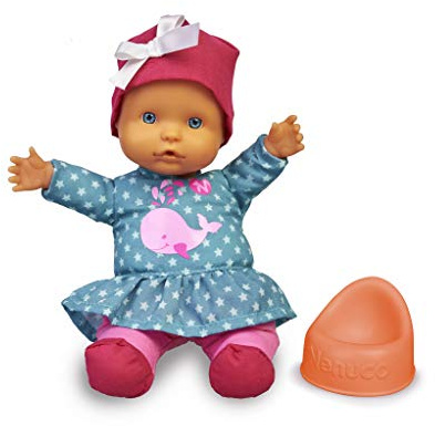 Nenuco - Baby Talks Spielzeugpuppe | Mit Tönen, Inklusive Orinal - Für Kinder ab 1 Jahr - Spielzeug Puppe, Puppen mit Zubehör