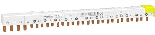 peigne - idt40 - 3p+n - 18 modules - pour contacteur de groupe - schneider electric a9xct712