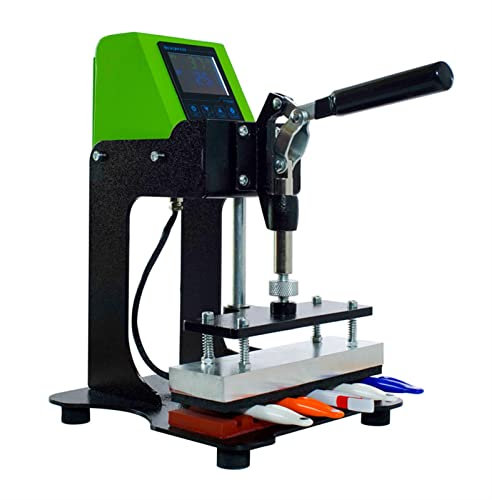 Sublimering värmepress manuell 10 i-1 musselpenna värmepressmaskin för värmeöverföring anpassad logotyp på plastpenna varm stämpel i storlek diameter 10-11 mm tryckpress