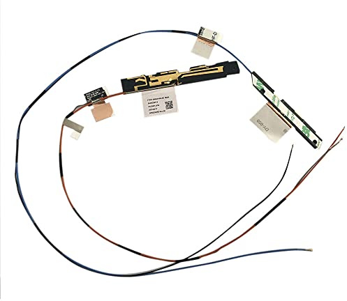HSSDTECH WiFi-antenn för Lenovo ThinkPad T490S 20NX 20NY T14s 20T0 20T1 02HM508 02HM509 DC33001JV20 DC33001JV30 Flat Flex-kabel WiFi-antenn WLAN WWAN