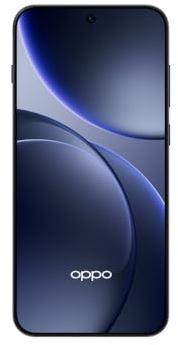 OPPO Find X9 5G, 6.59 FHD+ AMOLED, 12GB RAM, 512GB Storage, 32MP Front Camera, MediaTek Octa-Core, 7025mAh Battery, Dual SIM, Android 16, 5G (Black)