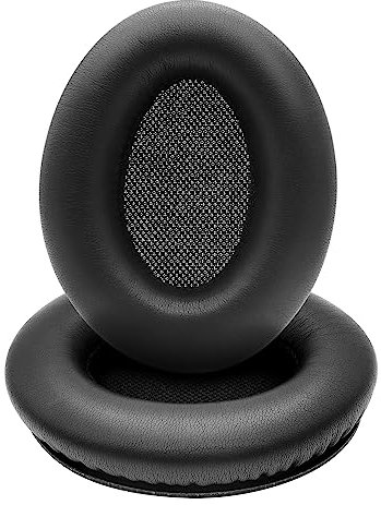 Srhythm Ohrpolster Ersatz mit Premium Memory-Schaum & Proteinleder kompatibel mit NC25/NC35 Noise Cancelling Kopfhörer