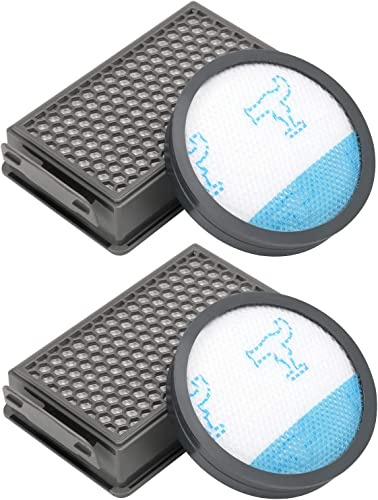 2 HEPA filter boxes,2 filter sponges,per aspirapolvere ciclonico per Rowenta Powerline Extreme RH8133 RH8147 RH8155 RH8021WB RH8037WA RH8055WA RH8121WB