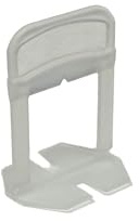 Bon Tile Leveling Spacers 1/32 Inch – Bag of 200 Precision Tile Spacer Clips for Anti-Lippage System | For Floor and Wall Tile Installation | Use with Wedges and Clamp Tool