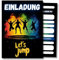 HIDEBLOOM Jump Party Einladungskarten Kindergeburtstag Junge I 12 Stück I DIN A6 (10,5 cm x 14,8 cm) I Einladungen Geburtstag Jumphouse I Trampolin Party I Einladung Jump House Jungen