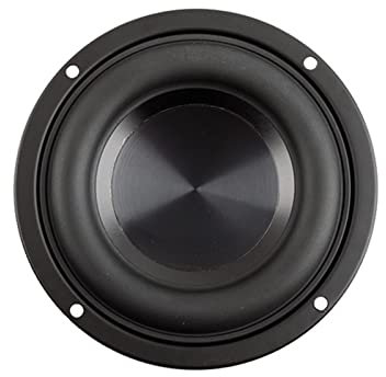 YELEMEABHB Altoparlante for subwoofer 1 Pz 4 pollici 4/8 ohm 40W Altoparlante audio Bass HiFi. Altoparlante di libreria for home theater Fai da te Altoparlante da scaffale(Round 80 O)