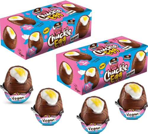 Easter Creme Milk Chocolate Vegan Egg Multipack (3x38g) 114g - Pack of 2
