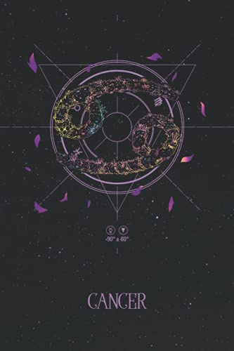 Cancer Zodiac Journal: Horoscope Notebook with Starry Night Sky & Floral Astrological Sign | Great Cancer Gift (Zodiac Journals - Beautiful Horoscope Notebooks for Astrology Lovers)