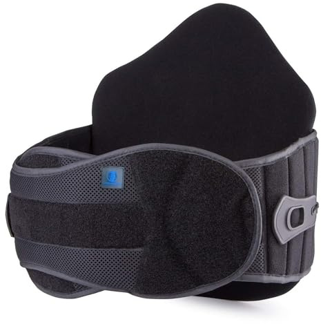 Comfyorthopedic LSO Back Brace for Lower Back Pain for Women & Men for Herniated Disc, Scoliosis, Post Surgery, Spine Fractures, Sciatica Relief Medical Grade Rigid Lumbar Support L0648/L0631