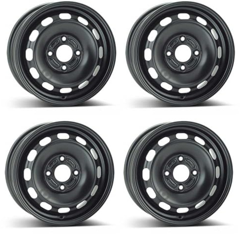 4x Alcar Cerchi in acciaio 4-7255 6.0Jx15 ET47,5 4x108 compatibile con Ford Fiesta