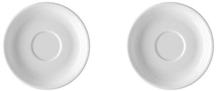 Thomas 2 x Kaffee-/Tee-Untertasse 14 cm - Trend Weiß 11400-800001-14741 -