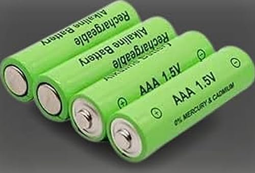TOMMI - Batteries rechargeables, haute capacité, 3800 mAh, pré-chargées, conf 4 pièces (AAA)