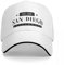 Basecap San Diego Est. 1850 Standard Schwarze Kappe Baseballkappe Cosplay Damen Hut Herren