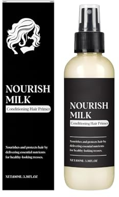 Balsamo Senza Risciacquo Alle Proteine ​​del Latte Da 100 Ml Spray Nutriente Per Capelli Secchi E Danneggiati Per L'uso Quotidiano A Casa E In Viaggio Supermilk Primer