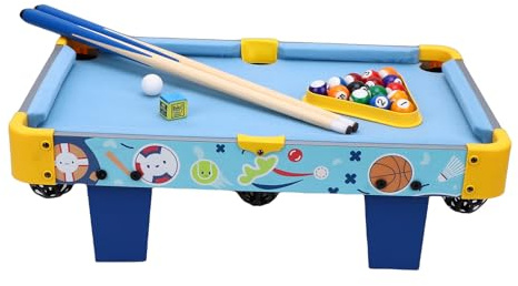 Fockety Gioco da Biliardo da Tavolo, Mini Tavolo da Biliardo Interattivo per 2 Persone da in Miniatura da da per Soggiorno, Sala Giochi Riunioni