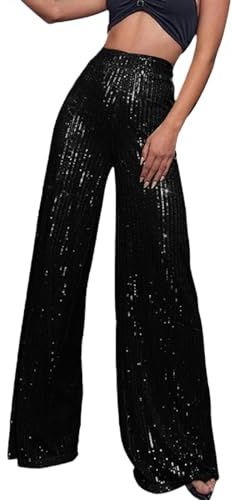 Pantalon Mujer Pantalones Lentejuelas Pantalones Elegantes De Vestir Verano Tallas Grandes Yoga Invierno Frescos Pantalón Sweatpants Women Ancho Palazzo Calcas Fato Treino Mulher Ligeros Blancos XL