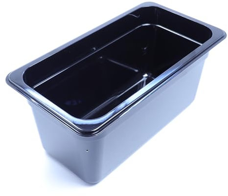 GN 1/3 Gastronormbehälter GN-Behälter, 5,7 Liter Tiefe 150mm Kunststoff schwarz