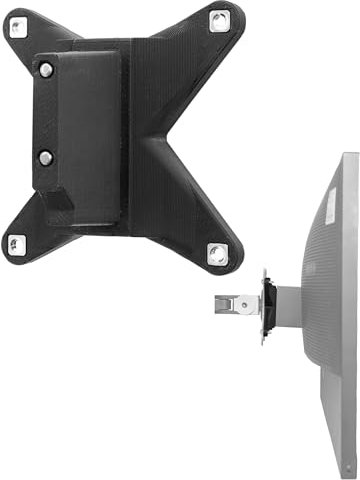 3IDEE VESA Adapter kompatibel mit Omen by HP 27, X27 Monitor - Monitor Halterung Adapter 75x75 mm - für Monitore ohne VESA Anschluss