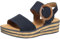 Gabor Damen Plateausandalen, Frauen Sandalen,Plateausandaletten,Dicke Sohle,bequem,Sommerschuhe,Freizeitschuhe,Blue (So.Blue),36 EU / 3.5 UK