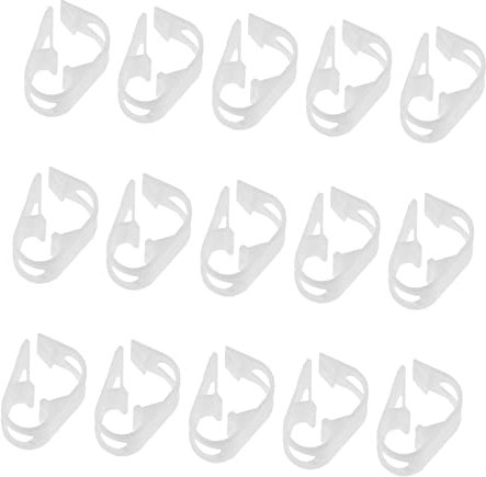 BUGUUYO Collier De Serrage En Plastique Pour Tube De Remplissage Deau Daquarium 100 Pièces Clip De Tube De Bouteille Dinfusion Régulateur De Débit