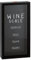 AD TREND Porta tappi sughero in mdf e vetro 15x4xh30 cm, ideale come raccoglitore di tappi da vino (NERO)