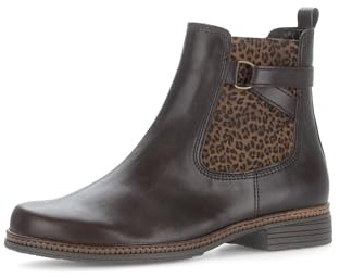 Gabor Botas Chelsea para mujer, botines para mujer,Mejor ajuste, Moro 28, 40 EU