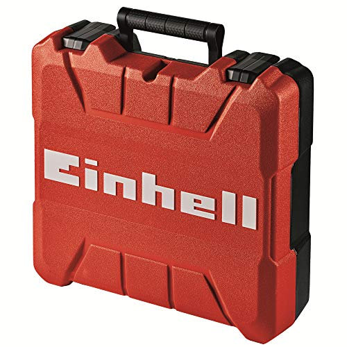 Einhell S35 E-Box Universal-Werkzeugkoffer/Aufbewahrungsbox, 35 x 33 x 10 cm, 12,2 kg Tragfähigkeit, ideal für Schleifer/Bohrer/Treiber/Batterien/Zubehör und mehr