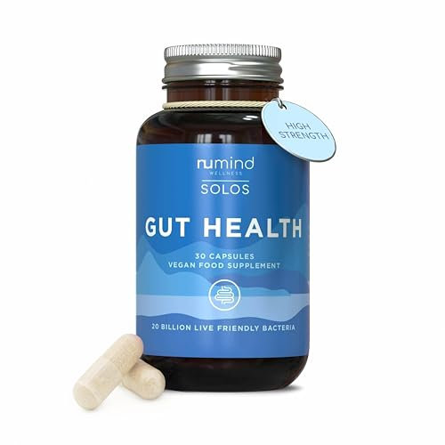 Nu Mind Probiotic Complex Supplements – 20 Billion Cultures & 15 Strains Tablets | Probiotics | Gut Health & Digestion | Vegan Capsules – Daily use for Gut Flora