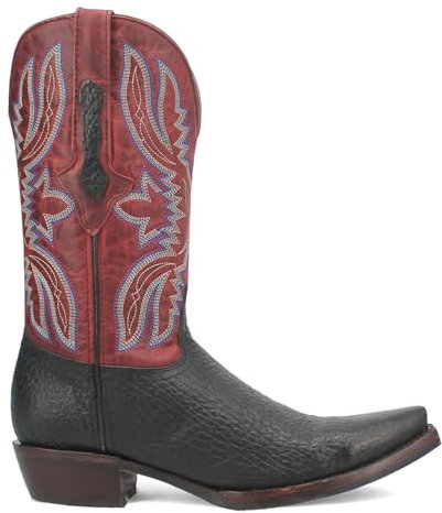 Dingo Herren Di154-001 Westernstiefel, Schwarz, 42 EU