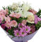 DECOALIVE - Ramo de Flores Rosas - Ramo Natural de Primavera