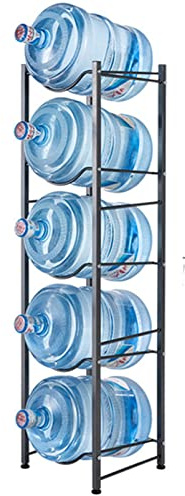 Resistente caraffa per acqua da 5 galloni e porta bottiglia d'acqua staccabile, supporto robusto per dispenser e bottiglie di raffreddamento dell'acqua, soluzione di conservazione durevole per casa o