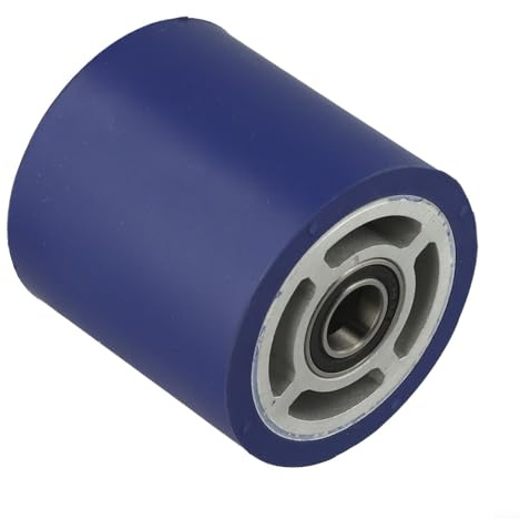 Rueda de prensa de goma transportadora de bordes automática para carpintería, accesorios de olla de pegamento, construcción de metal resistente al desgaste, 70 mm (70-15-70)