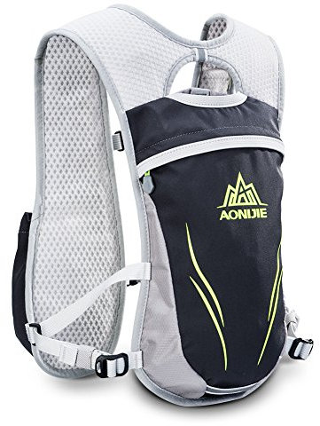 Geila Trinkrucksack Laufen, Trinkweste Outdoorsport Trail Marathoner Running Race Leichter Rucksack für Männer & Frauen