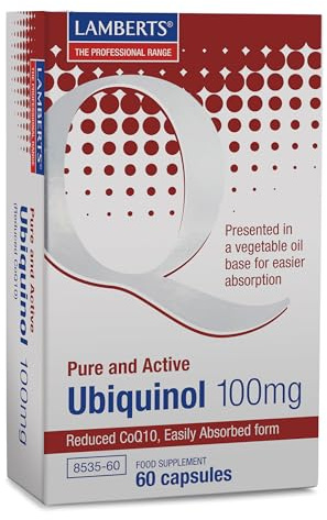 Lamberts Ubiquinol 100mg - 60 Cápsulas