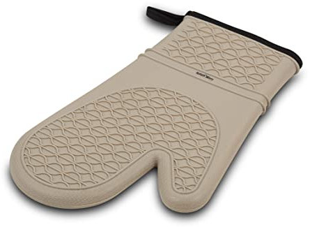 NAVA Küchenhandschuh Schutzhandschuh Anti-Rutsch Misty aus Silikon 30 cm