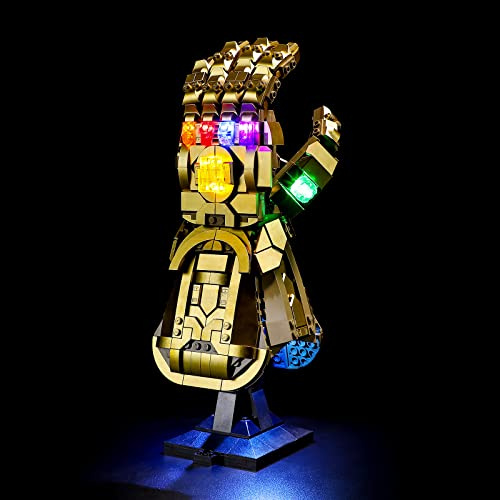 Lightailing Licht-Set Für Lego 76191 Infinity Gauntlet - Led-Beleuchtungsset Kompatibel Mit Lego Bausteinen Modell - Modell Set Nicht Enthalten