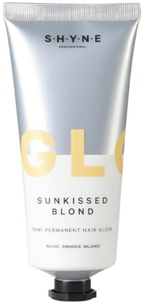 SHYNE - Gloss | Sunkissed Blond - Glanztreatment für blondes Haar, intensive Haarpflege mit Keratin und Provitamin B5 für glänzende und glatte Haare, ohne Parabene, ohne Phthalate