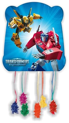 BeenSmile, PIÑATA BASIC TRANSFORMERS, Artículos para Fiestas, Piñata para Rellenar con Juguetes o Chuches, Decoración de Fiestas Infantiles, Cumpleaños y Celebraciones