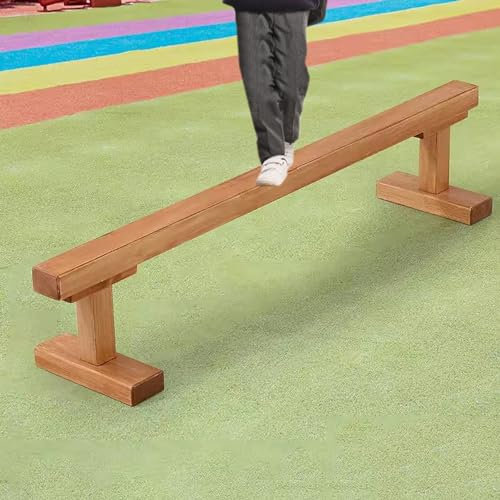 Professional Balance Gymnastics Beam, Extra-Firm Wooden Floor Walking Beam Bar, 59 79 118 Inch Long Home Gymnastics Equipment for School Club Gym Center ( Size : 200cm(78.7in) long/15cm(5.9in) width )