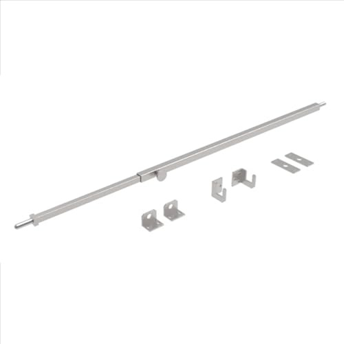 Barre anti-intrusion de sécurité – acier inoxydable 316L – extensible de 900 à 1600 mm. – anti-effraction – antivol – pour stores et stores – résistant – haute qualité – dimaccessori.com.ITALY