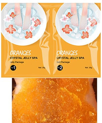 Pédicure Pieds secs - Spa Régénérant Pour Les Pieds, Sels De Pieds Pour Les Femmes Et Les Hommes, Bain De Pieds En Gelée - Bain De Pieds En Gelée De Cristaux |