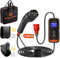 Ampere Point Mobile Wallbox 11 kW 16A Typ 2, Ladestation mit Einstellbarer Ladeleistung 8-16A, Ladekabel mit Länge 6 m, mit CEE Stecker 400V, Tragbares EV-Ladegerät für Elektroautos mit Tragetasche