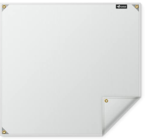 FLASLD Couverture de soudage en fibre de verre résistante - Protection contre les étincelles - 100 x 100 cm