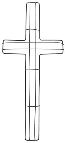 DOITOOL Garland Hoop Nativity Decor Floral Decor Metal Wreath Metal Wreath Frame Wire Holiday Frame Accessories Frame Making Ring