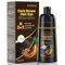 Colore dei capelli marrone scuro shampoo per capelli per uomini e donne, shampoo per capelli grigi (marrone scuro)