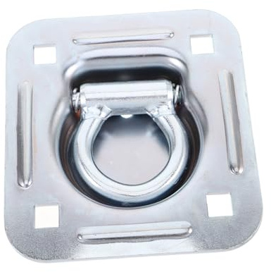 Alipis Anello Per Auto Gancio Di Ancoraggio Per Carico Pesante Fissaggio Vite Per Rimorchio Camper Cassone Di Camion Barca Montaggio Facile