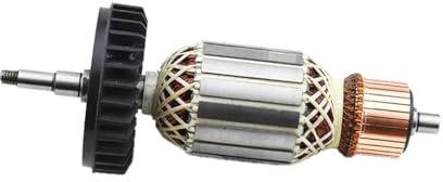 AC220-240V Angle Grinder, Compatible For Makita, 180 GA7020 GA7030 GA7040 GA9020 GA9030 GA9040 GA9050 Replacement Armature Rotor(GA9050)
